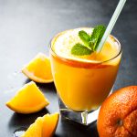 Fresh orange juice