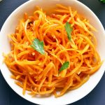 Healthy carrot salad