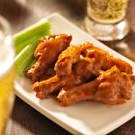 buffalo chicken wings with beer